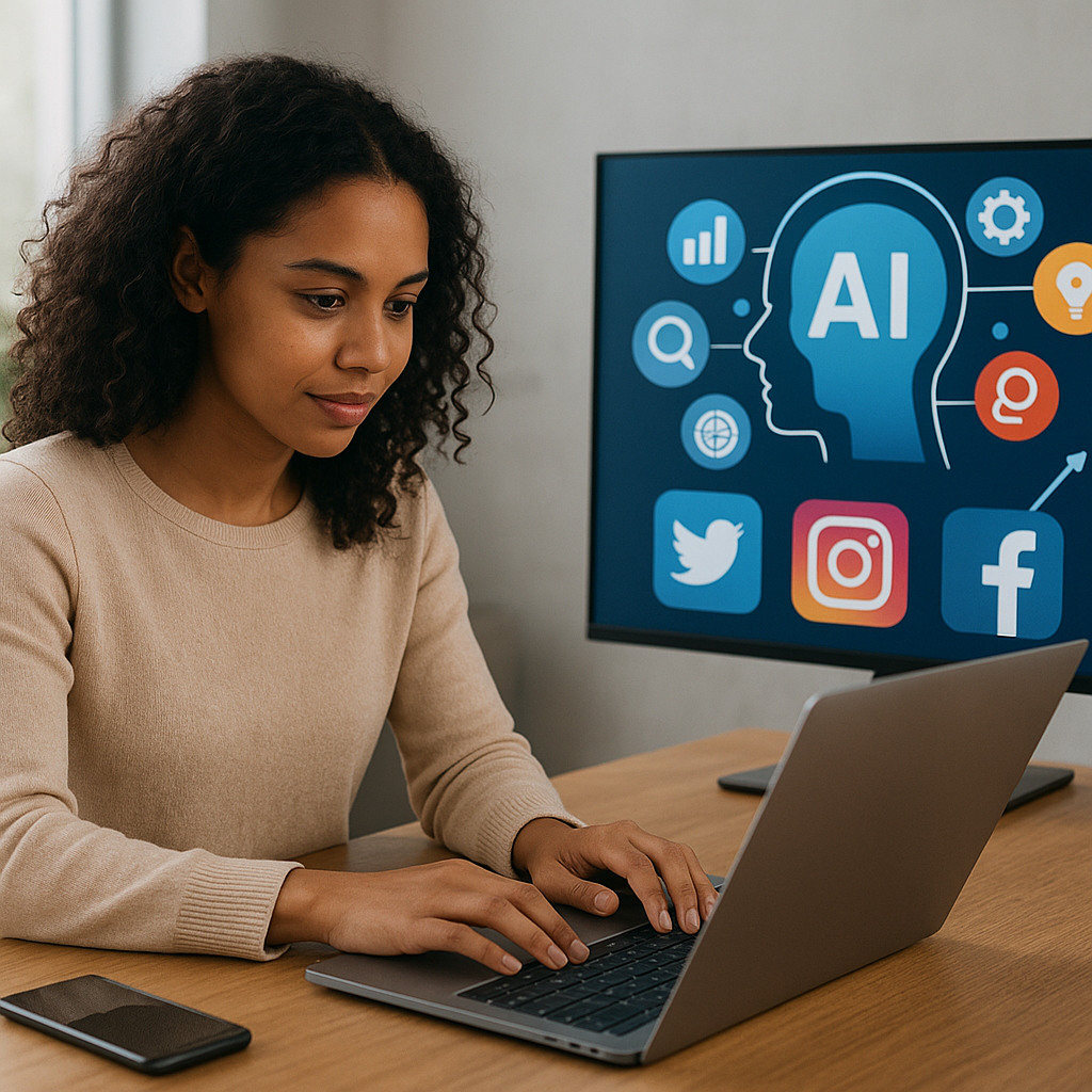 How AI tools are transforming social media marketing
